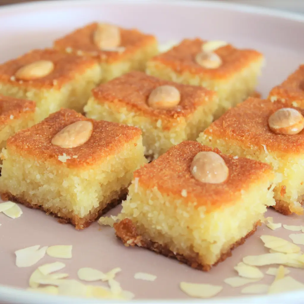 بسبوسة لوز 1/4 كيلو